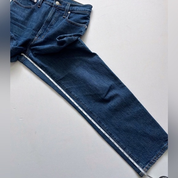 Madewell The Perfect Vintage Straight Crop Jean in Edendale Wash 27 - Picture 9 of 10